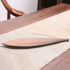 Ozni 陶瓷線香香座 葉子B, 單一顏色