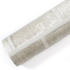 Infeel 現代壁貼 仿磚室內貼膜 LW379, 米灰色