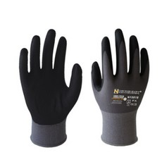 Nitriumx Hoibro耐磨丁腈手套左右套組灰色a167, 1套
