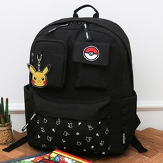 PoKeMoN 寶可夢 兒童雙口袋書包後揹包 PQ106