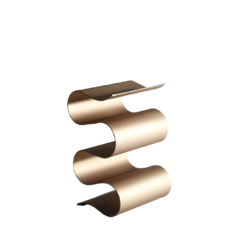 Mampiece 居家裝飾 葡萄酒展示架 紅酒架, 金色, 1個