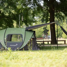 패스트캠프 오페라 스위트 원터치 팝업 텐트 + 착탈 익스텐션 세트, 올리브그린, 4~5인용