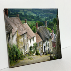 HTP 瓷磚照片 C2253 英國村莊的山丘