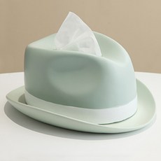 JCP 極簡軟呢帽面紙盒, 綠色