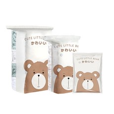 TAILI 太力 5件套組可愛熊立體真空收納袋壓縮袋, 1組, 3個裝