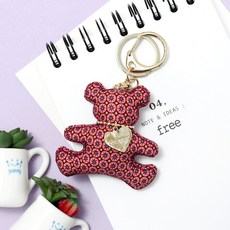 絲路 慕克熊 愛心巧克 鑰匙圈