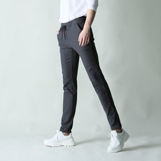 BLUEForce 大尺碼 Steffy 鬆緊帶修身直筒九分彈性棉褲