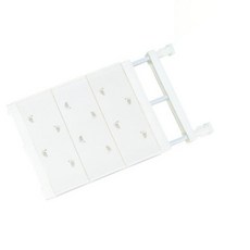 Moment衣櫃廁所廚房壓夾多功能置物架 24寬度 M, 單色