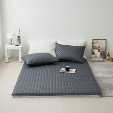 아이닉스 순면 세라지오 누빔 요커버, 차콜