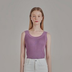 Gembling 女款圓領內搭T恤無袖羅紋背心