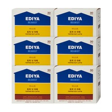 이디야 비니스트 토피넛 라떼, 20g, 30개입, 6개