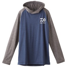DAIWA 釣魚T恤 DE-93009 2131, 深藍色