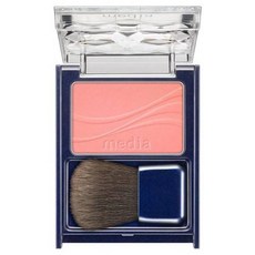 media 媚點 優雅柔光腮紅 PK-03 打造自然紅潤好氣色 附刷具, 1個