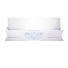 風車造型3段長度可調式冷氣擋風板 白色, 1個, 單一商品