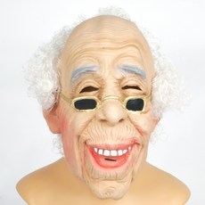 Partyzzang 禿頭愛因斯坦橡膠面具, 混色, 1個