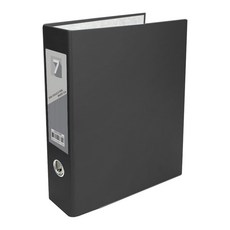 투코비 도노 D링 바인더 3공 A4 7cm, 검정, 1개