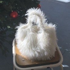 knit seasons 鉤針仙女包編織DIY材料包組合, 1套, 象牙白