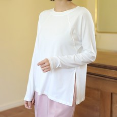 빼빼 여성용 나그랑 모달 스판 긴팔 티셔츠