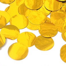 PARTYSHOW 派裝裝飾圓形亮片 2.5cm 200g, 圓形金, 1個