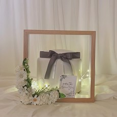 러블리팜 조화 알룸믹스 납골당 꾸미기 모음세트, 화이트 + C세트, 1세트