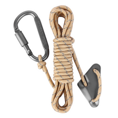 DTree 4mm 粗繩3件組, 卡其色 + 灰色