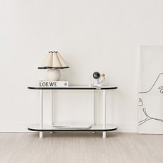 ROOM&HOME 圓角層架 800, 白色, 2層