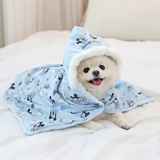 ITS DOG 寵物 迪士尼 Baby Friends 雙面毯, 米奇, 1個