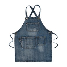 JCP日常時尚牛仔圍裙 S, 牛仔布, 1個