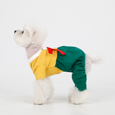 AMYLOVESPET LA繽紛韓服, 連身衣黃色, 1個