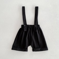 조이멀티 엠케이 아동용 핀턱 촬영 멜빵 반바지