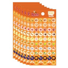 Petit 季節貼紙 秋季 DA5584, 7個, 混合顏色