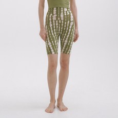 FRONT2LINE 女款Hazel棉質紮染短褲