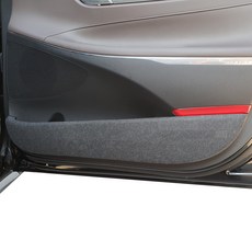 達奧托 汽車車門保護套 防刮 改裝 保護用品 4件組, 現代 Ioniq6 2022年 9月~, 深灰色