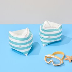 모던하우스 워터 플레이 암링 튜브, 그린, 1세트