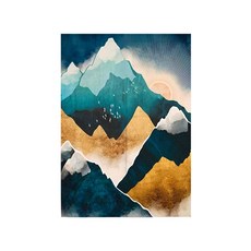 Vinterior 山景隔間門簾 雙開式, 03