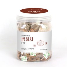 wooriga 雙和茶茶包, 2g, 100個, 1罐