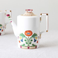 임페리얼포슬린 헤럴딕 리버메탈릭 커피팟, 혼합색상, 900ml