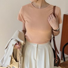 엔비룩 여성용 사계절 블로썸 반팔티