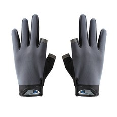 팅올 핑거 아웃 낚시 장갑, 그레이, 1개