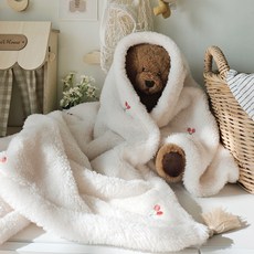 Uterus 嬰幼兒超細纖維毯, 櫻桃