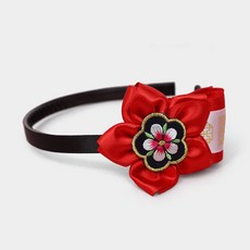 Blooming of Bimbo Bimba 女童花朵造型絲帶髮箍