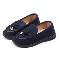 Rulushu金色鑰匙圈樂福鞋皮鞋 CX198