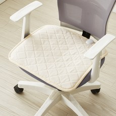 눕자 카본 탄소 소프트 극세사 전기방석, 베이지, 1인용(45 x 45 cm)