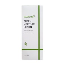 BABILUMI 嬰幼兒綠色保濕乳液, 300ml, 1個