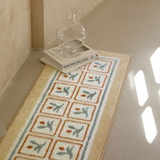 maatila 花朵印花絨毛地墊, 混色