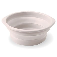 simply& 多功能折疊式大臉盆, 米色, 1個