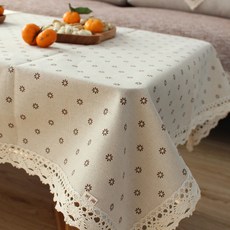 깔끔한 패턴 린넨 식탁보, TYPE3, 180 x 140 cm, 1개 주방용품/그릇/홈세트 반품 최저가 17,070원