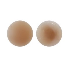 矽膠胸貼 深米色, 1套