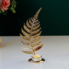 JHCompany 小巧纖薄葉子燭台, A款