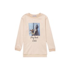 Petit enfant 女童PC珍妮長版T恤 PCS52GTS26